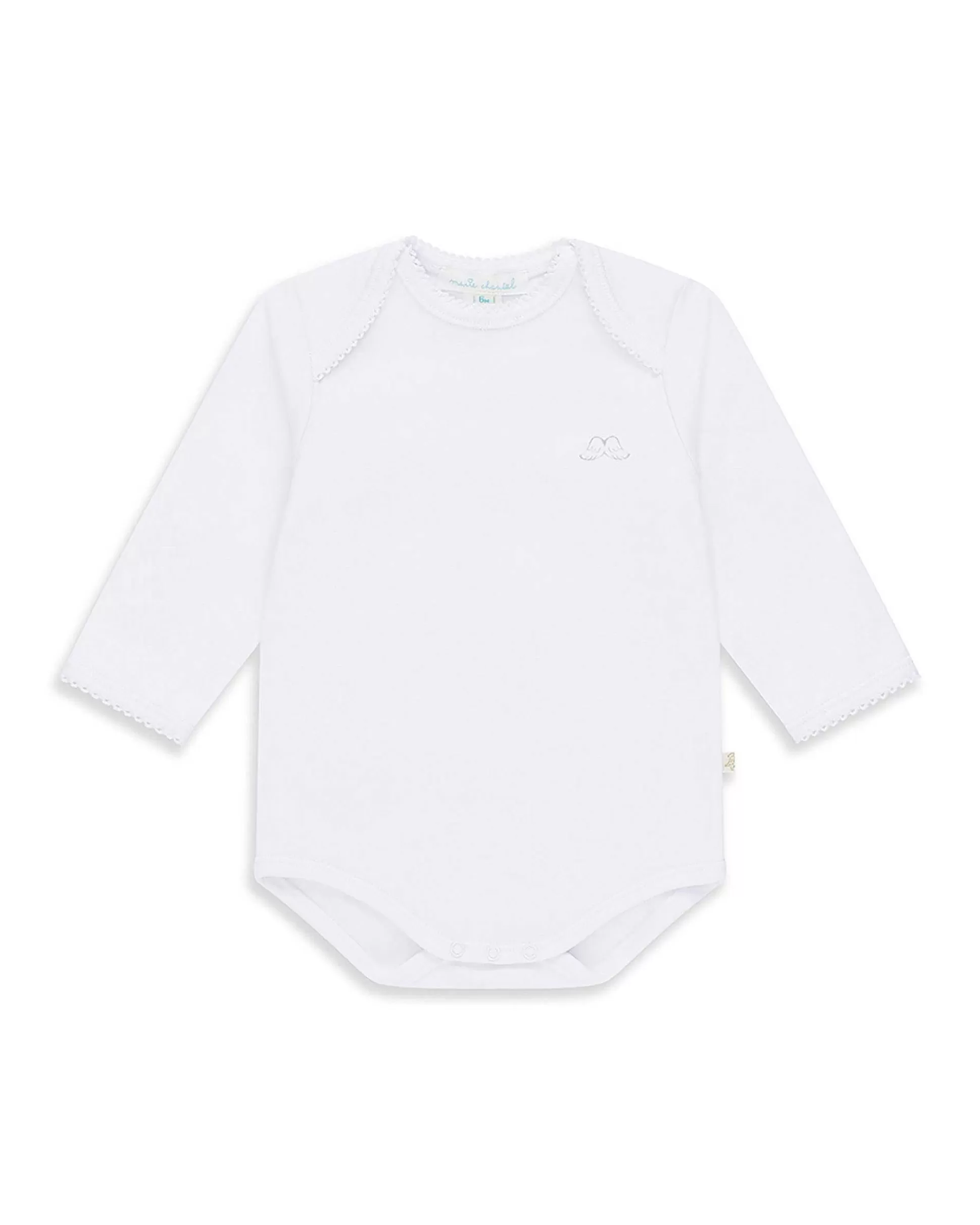 Flash Sale Angel Wing Organic Cotton 2 Piece Set - White Gifts Gift Sets