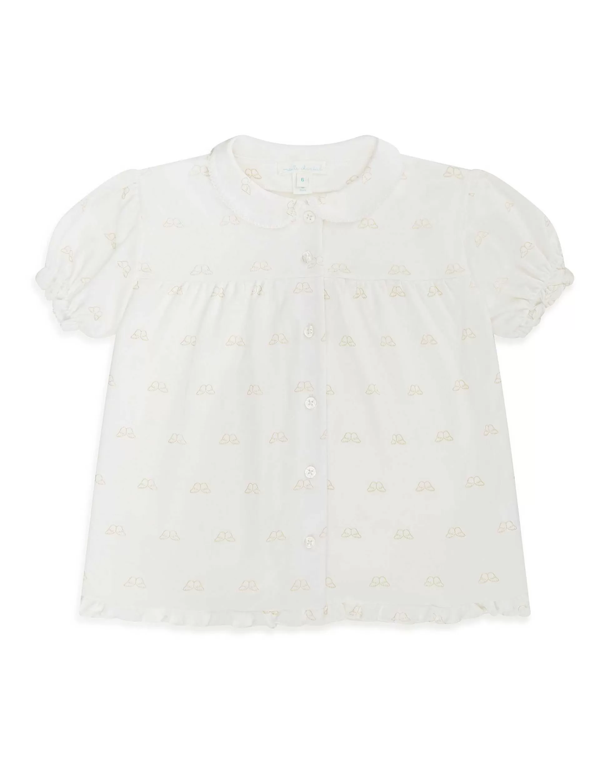 Hot Angel Wing Print Pyjamas - Child Cream Child The Iconic Angel Wing