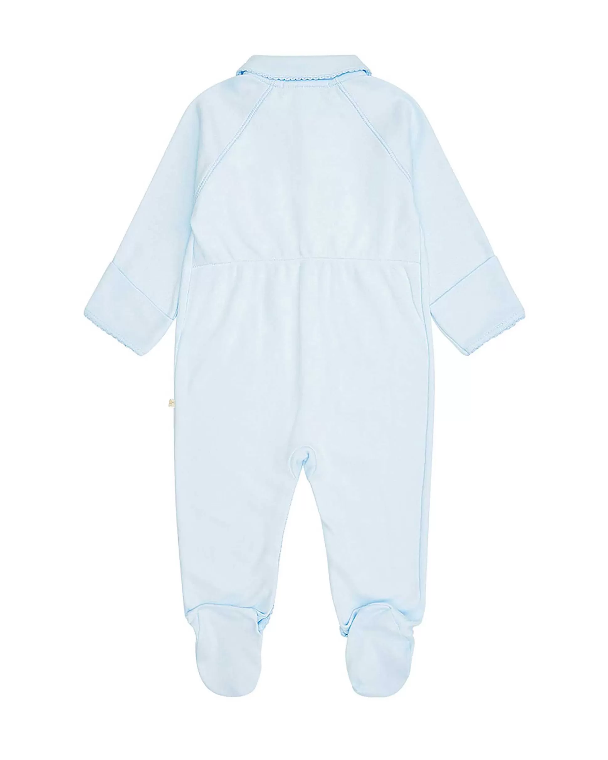 Cheap Angel Wing Sleepsuit With Mittens - Blue Baby The Iconic Angel Wing