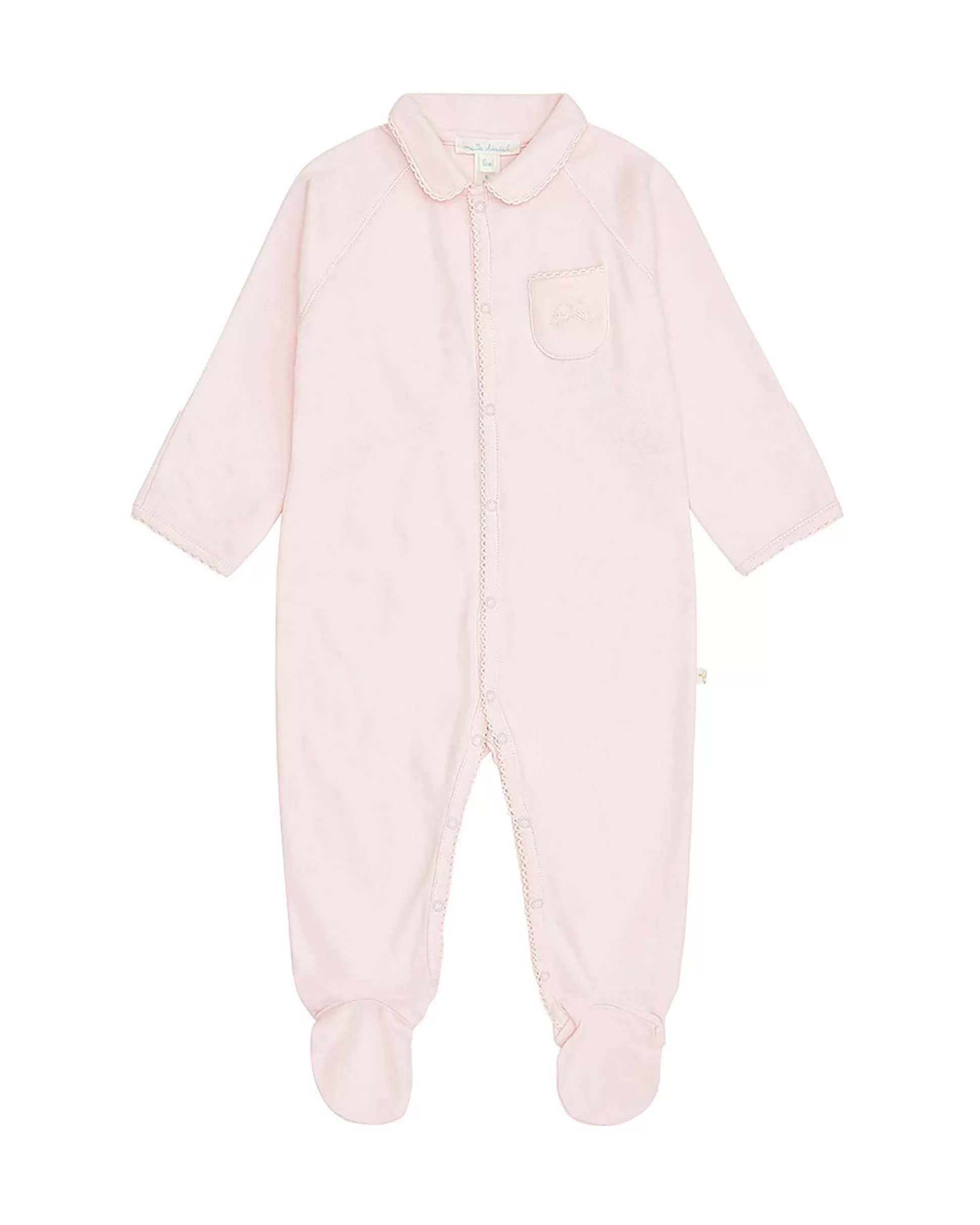 Clearance Angel Wing Sleepsuit With Mittens - Pink Baby The Iconic Angel Wing