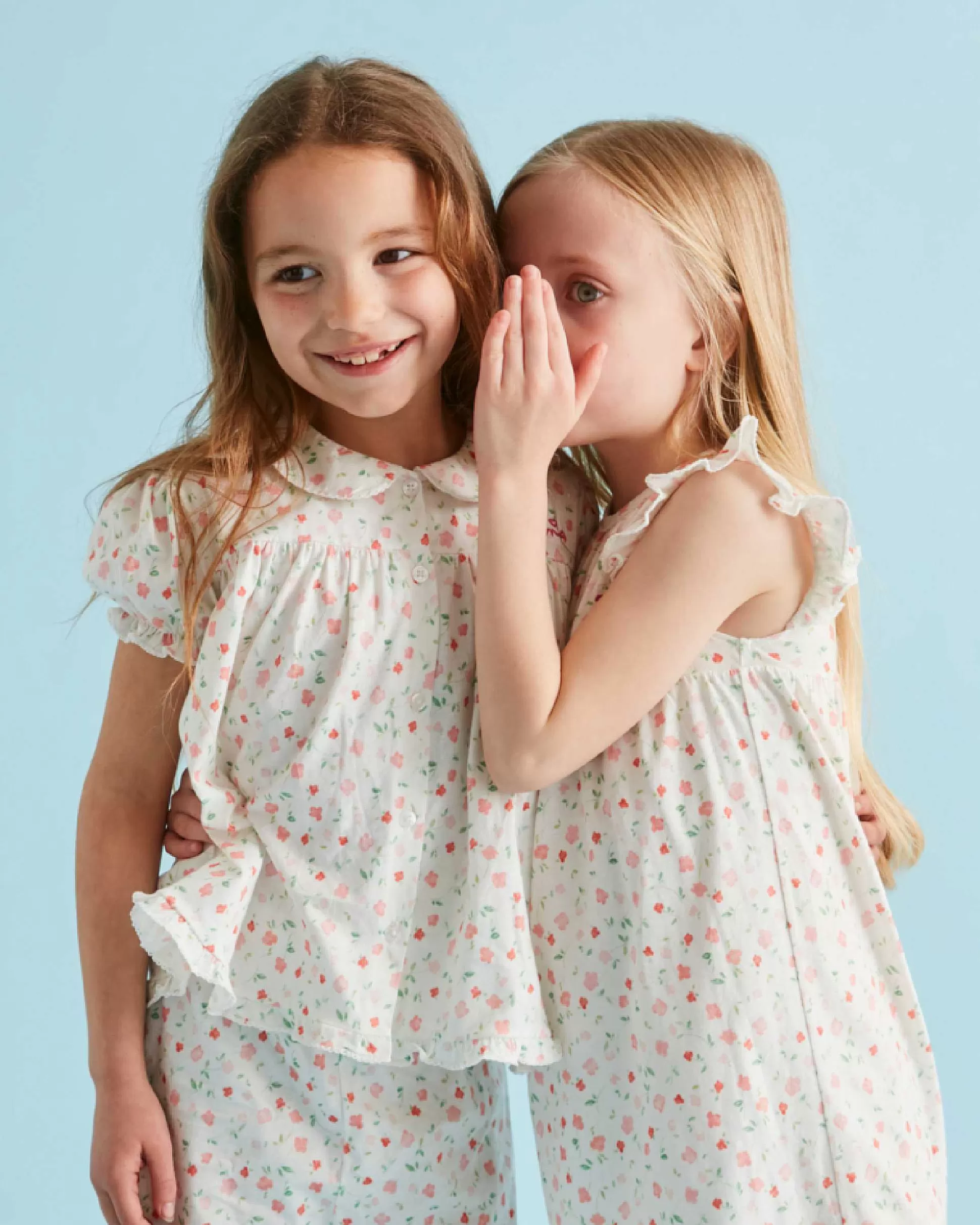 New Bloom Wind Ditsy Nightgown - Child Pink Child Sleepwear