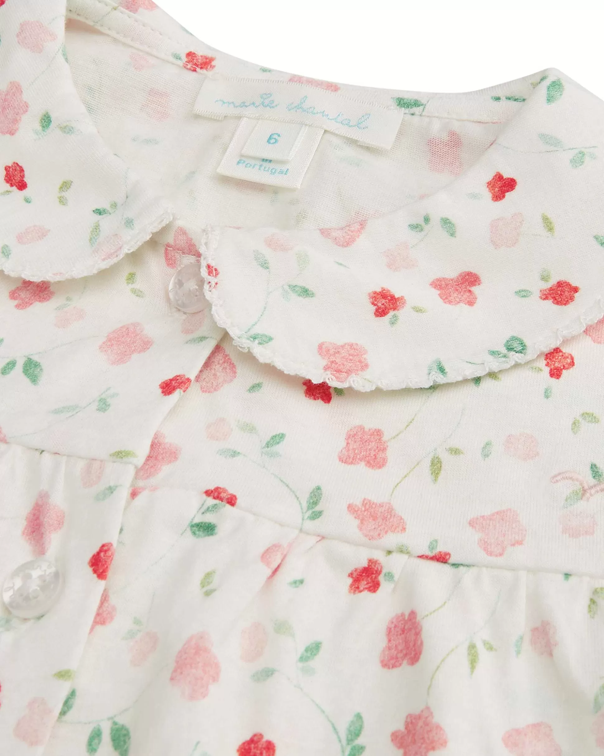 New Bloom Wind Ditsy Pyjamas - Child Pink Child Sleepwear