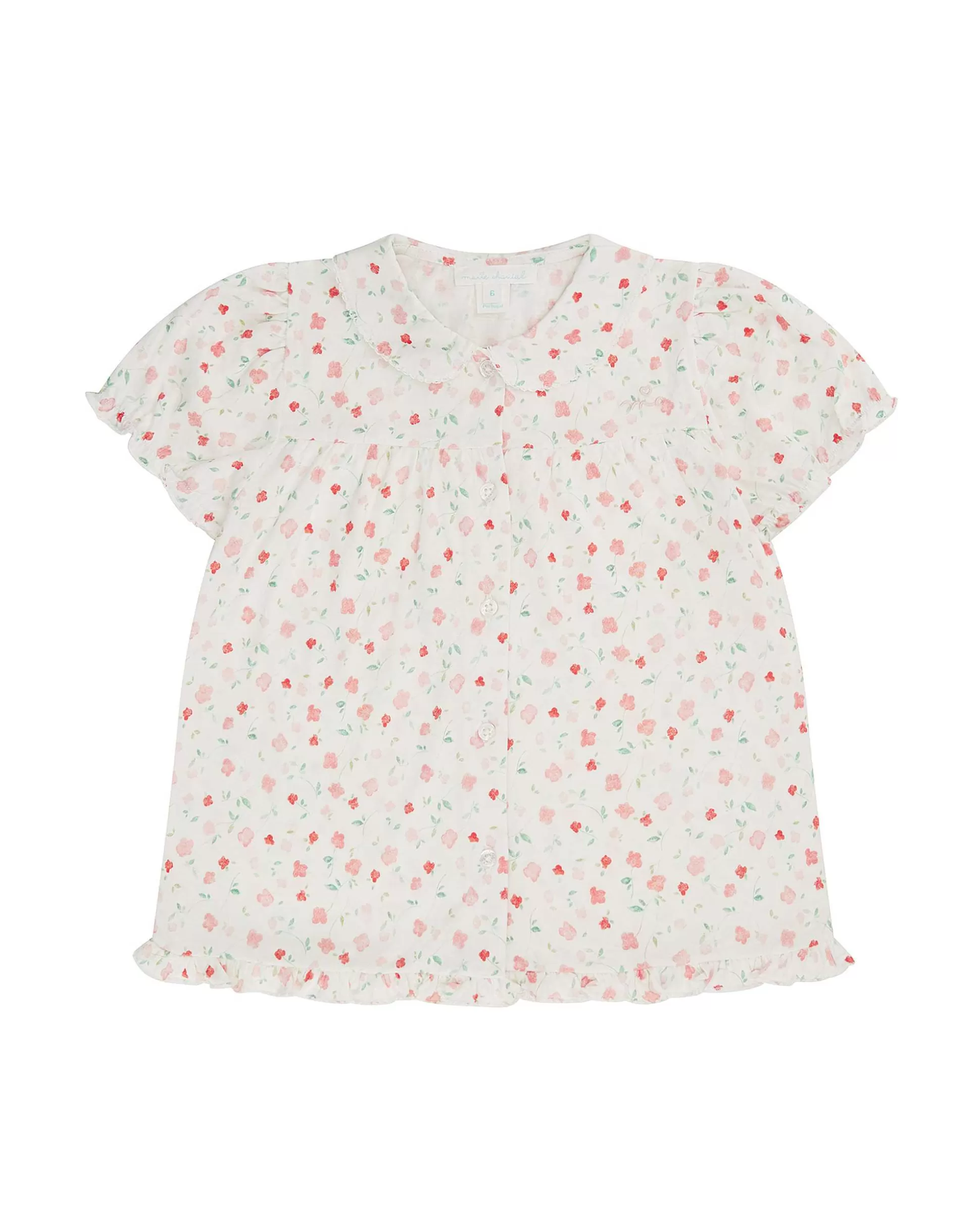 New Bloom Wind Ditsy Pyjamas - Child Pink Child Sleepwear