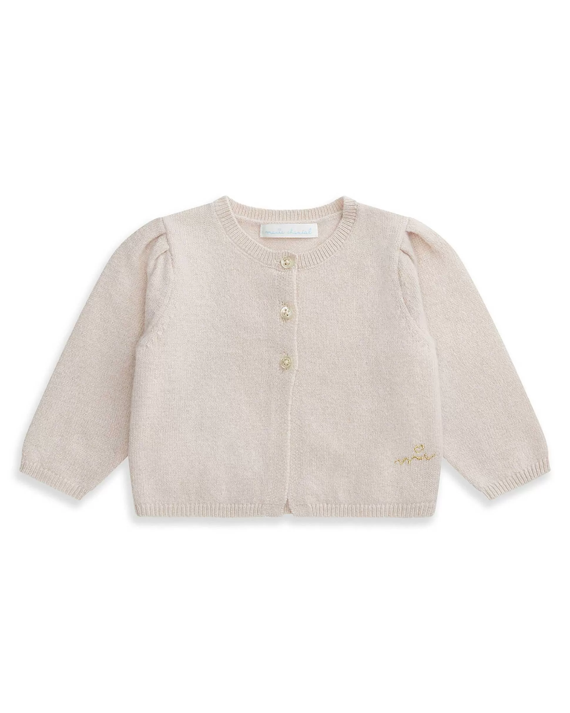 Best Cashmere Sparkle Cardigan - Baby Blush Baby Baby Girl