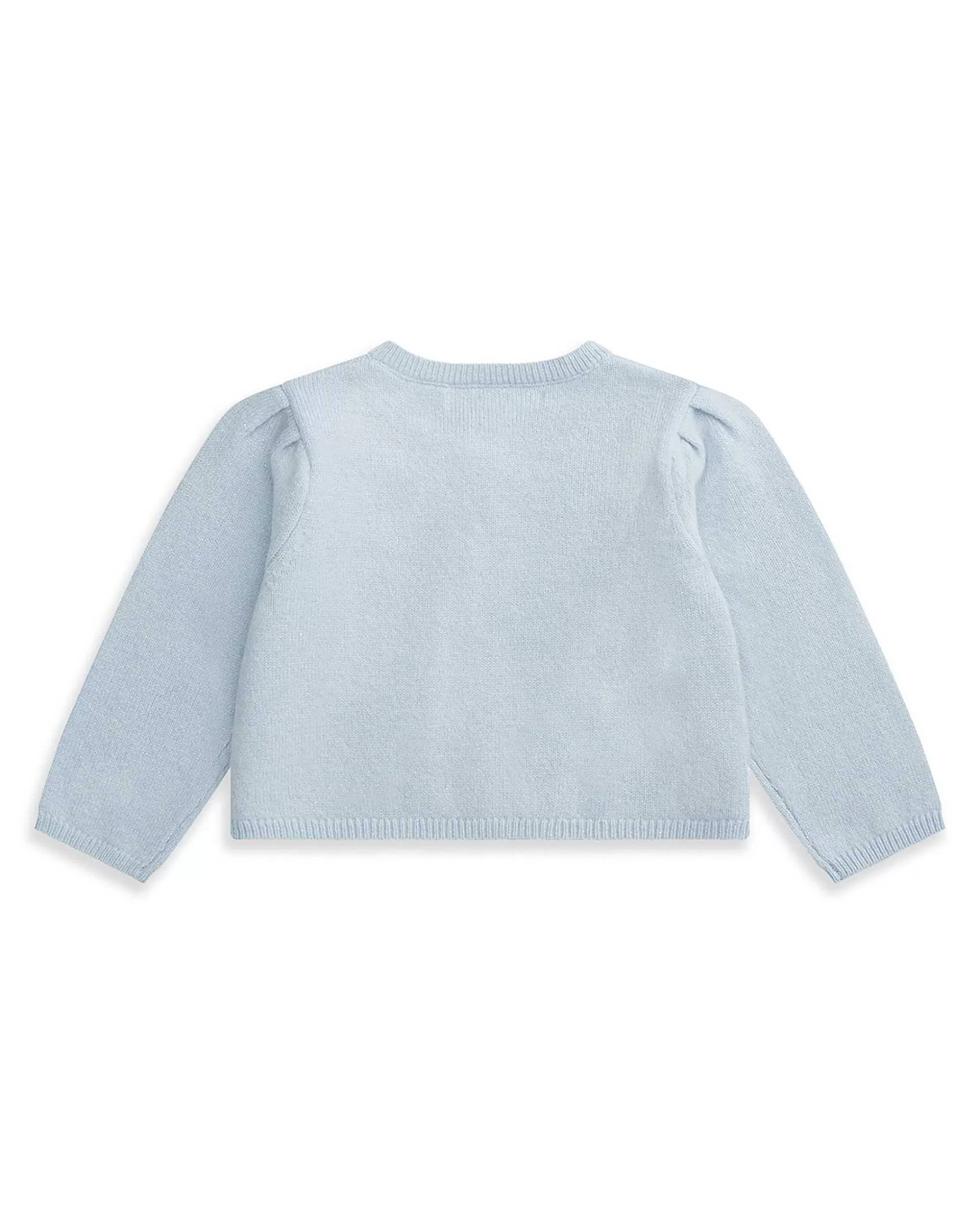 Clearance Cashmere Sparkle Cardigan - Baby Pale Blue Baby Baby Girl