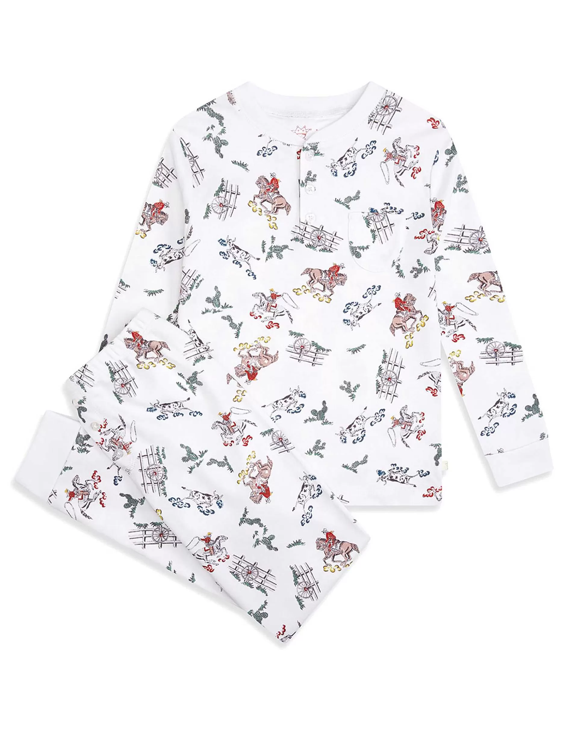 Discount Cowboy Pyjamas - Child Cream Child Sleepwear