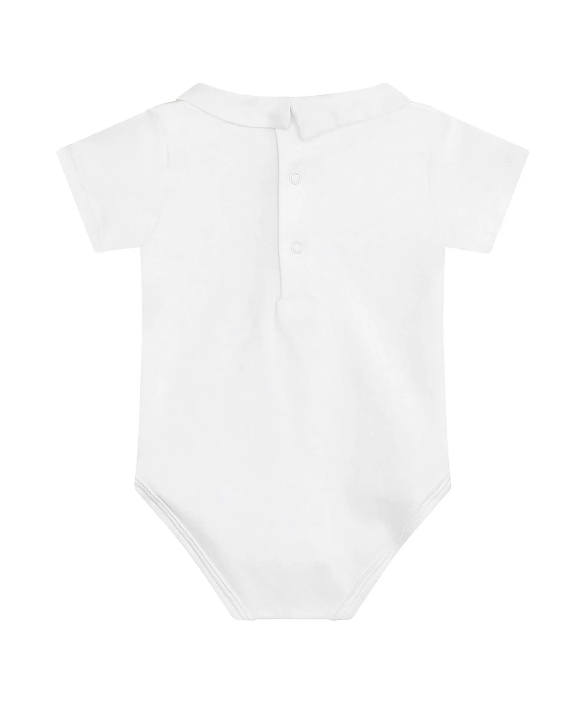 Sale Ethan Embroidered Collar Onesie - Car Baby Baby Girl