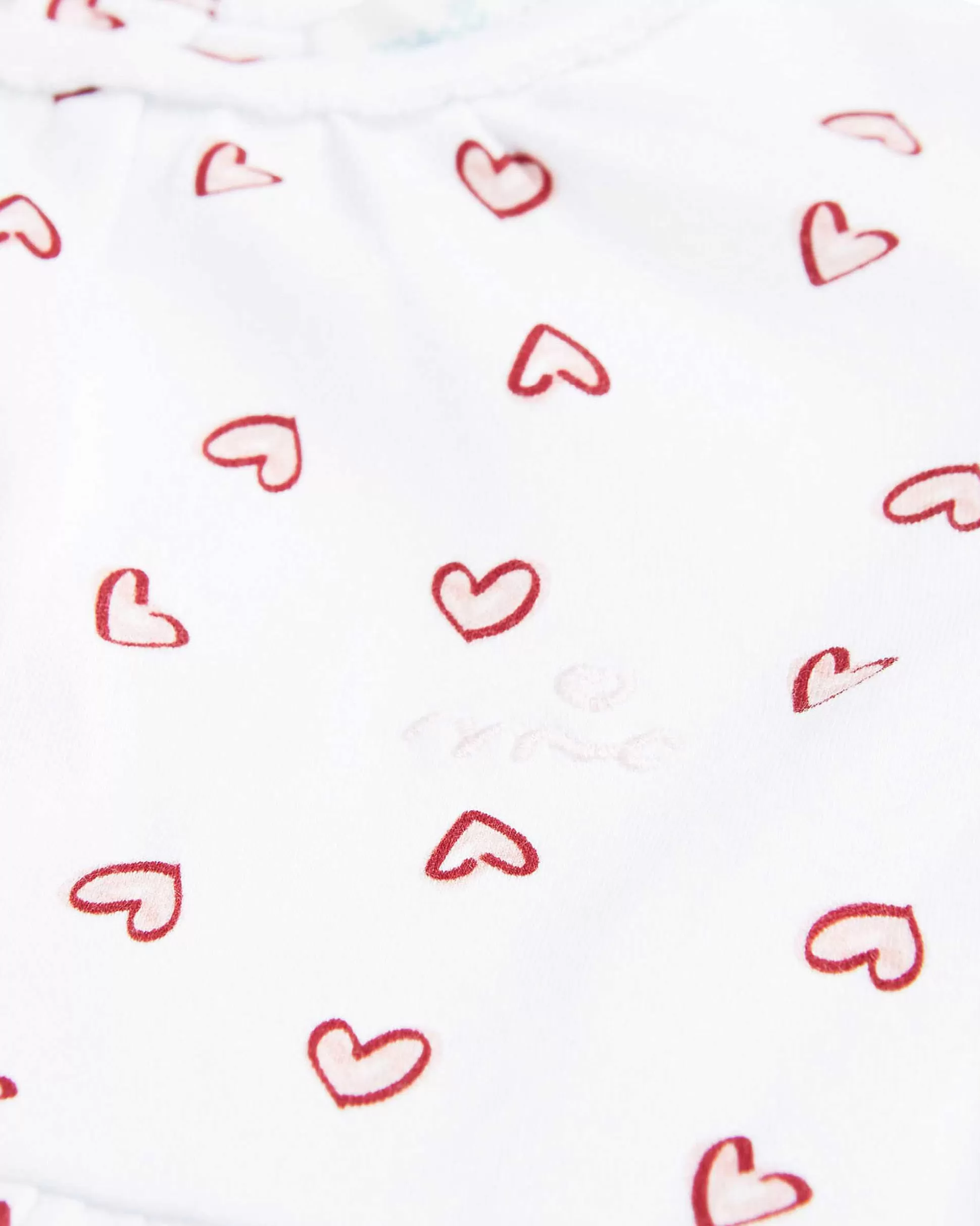 Shop Love Heart Nightgown - Child White Child Sleepwear