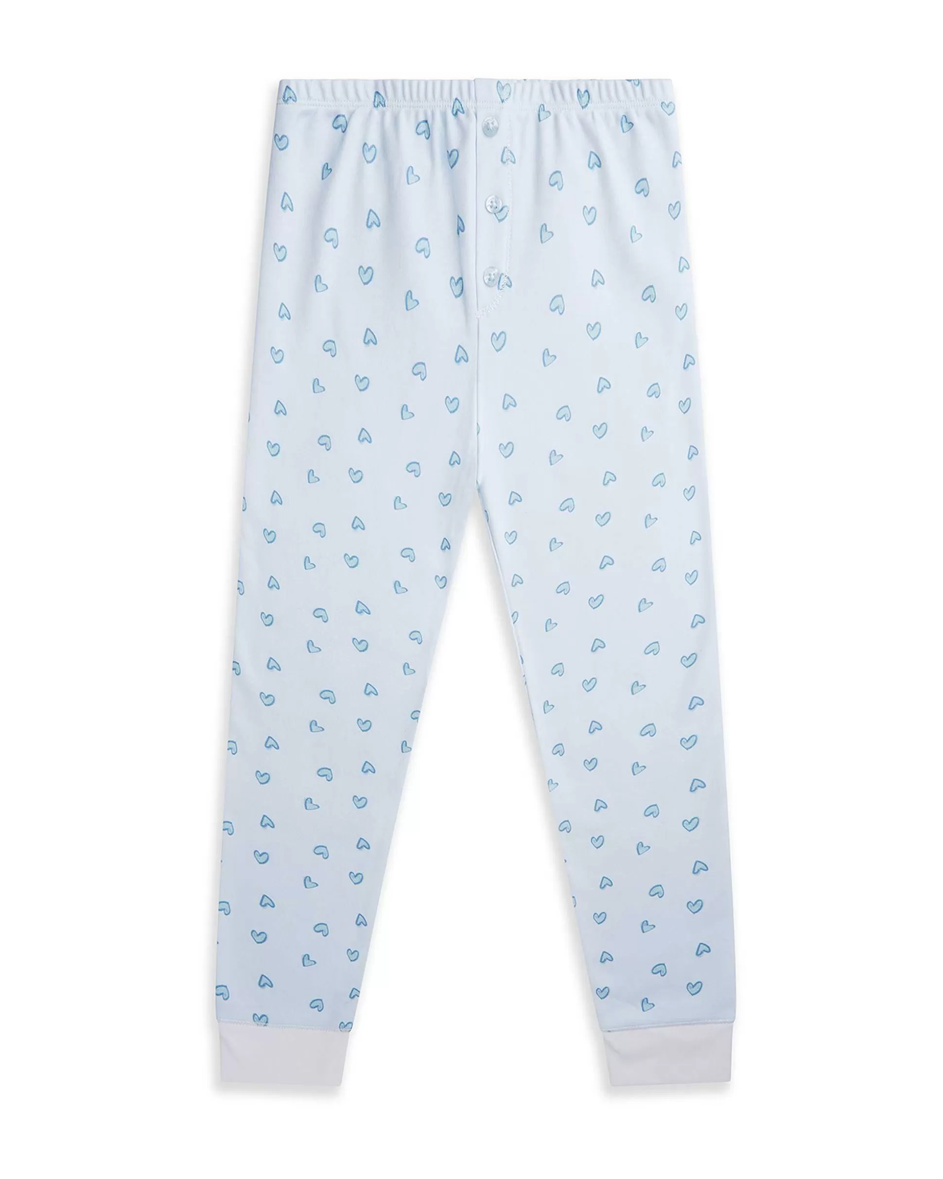 Online Love Heart Pyjama - Child Blue Child Sleepwear