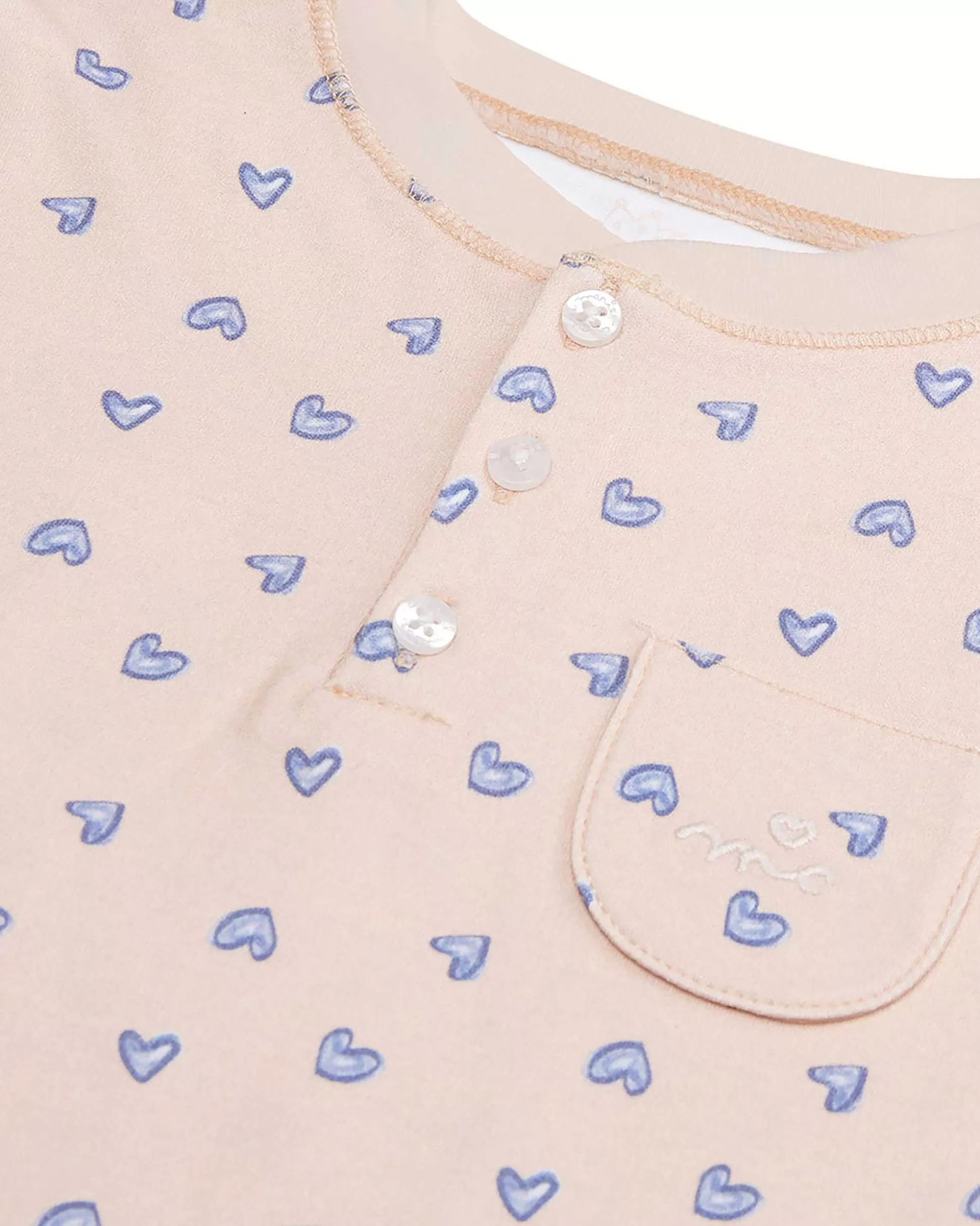 Cheap Love Heart Pyjamas - Child Pink Child Sleepwear