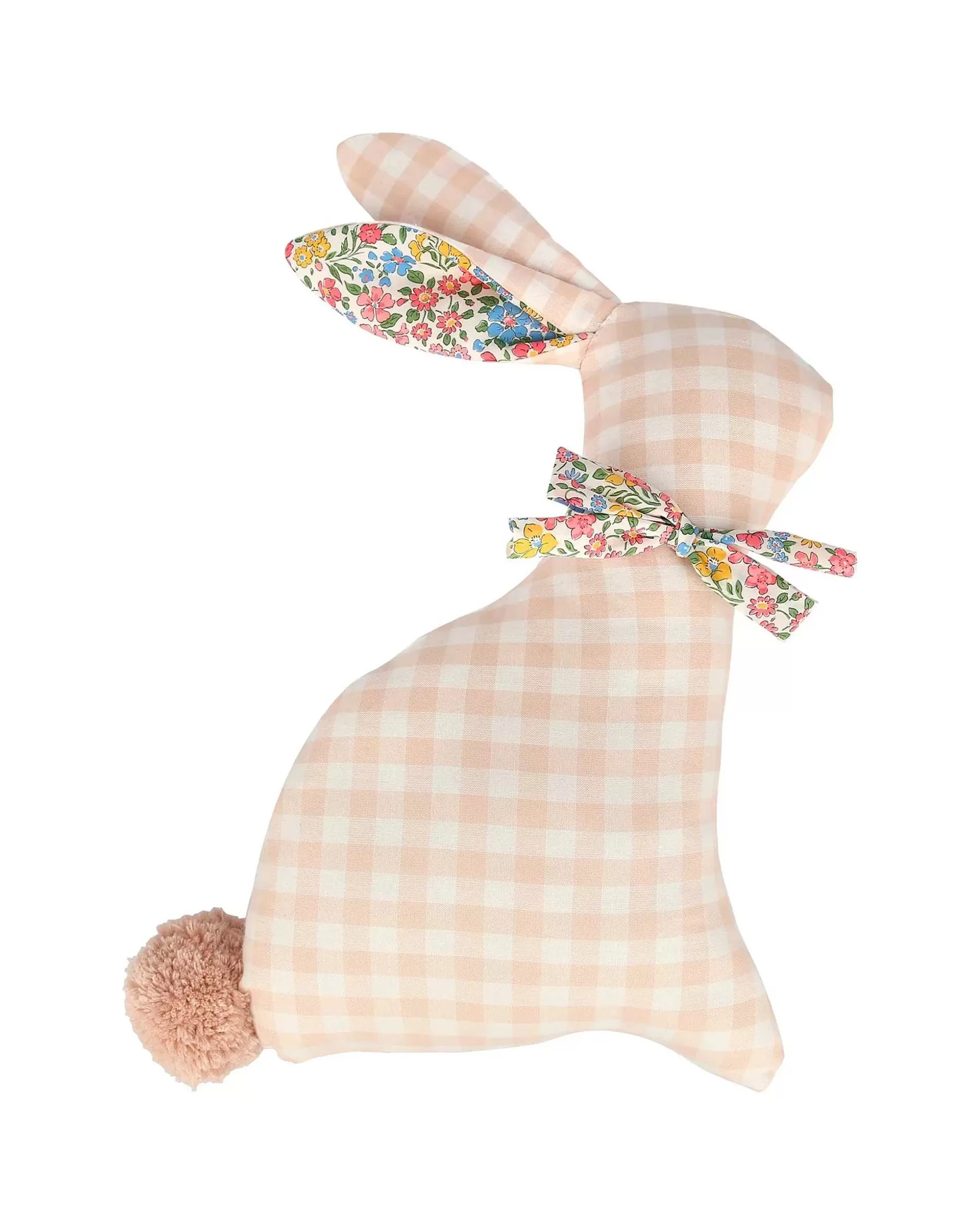 Sale Meri Meri Gingham Bunny Cushion Child Toys & Books