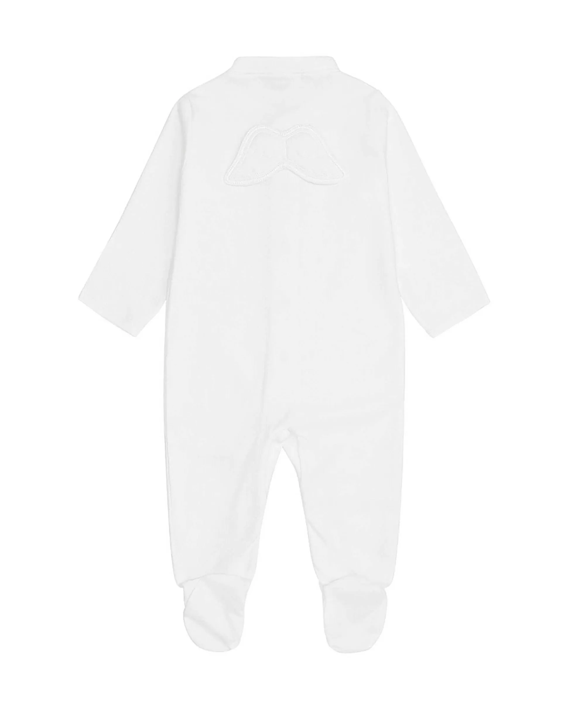 Fashion Set Of Two Angel Wing Pointelle Sleepsuits - Pink & White Baby The Iconic Angel Wing