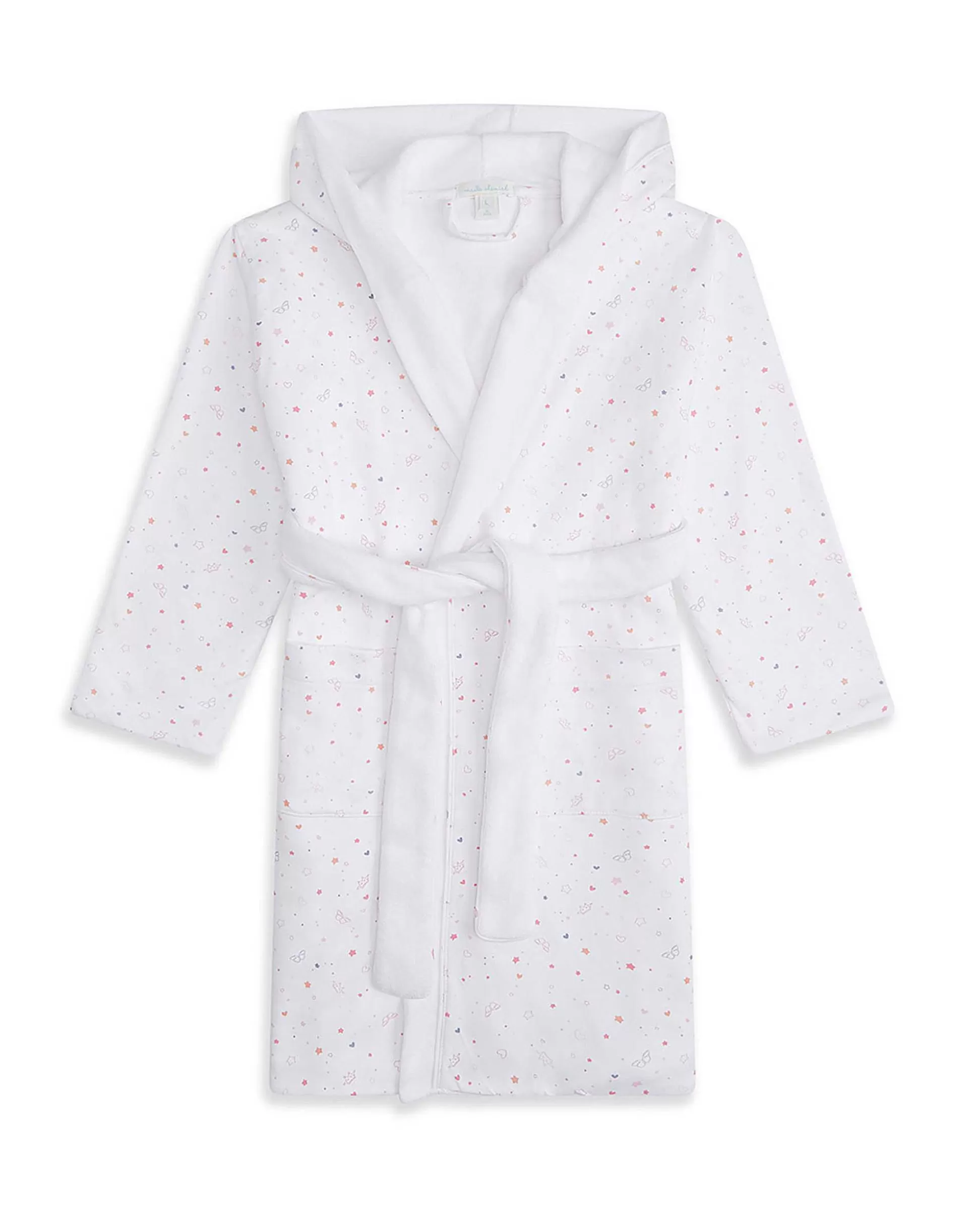 Best Star & Crown Bathrobe - Pink Child Sleepwear