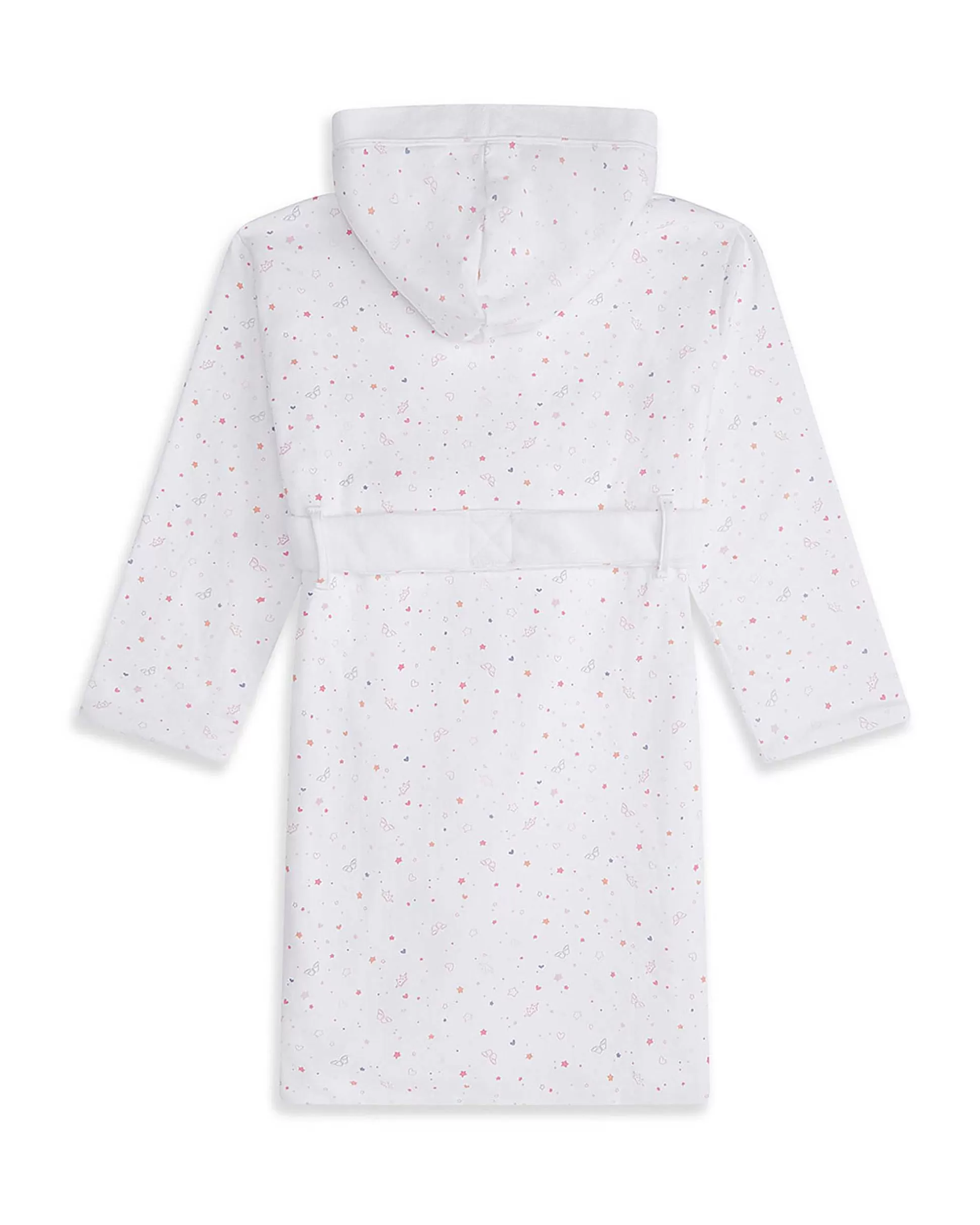 Best Star & Crown Bathrobe - Pink Child Sleepwear