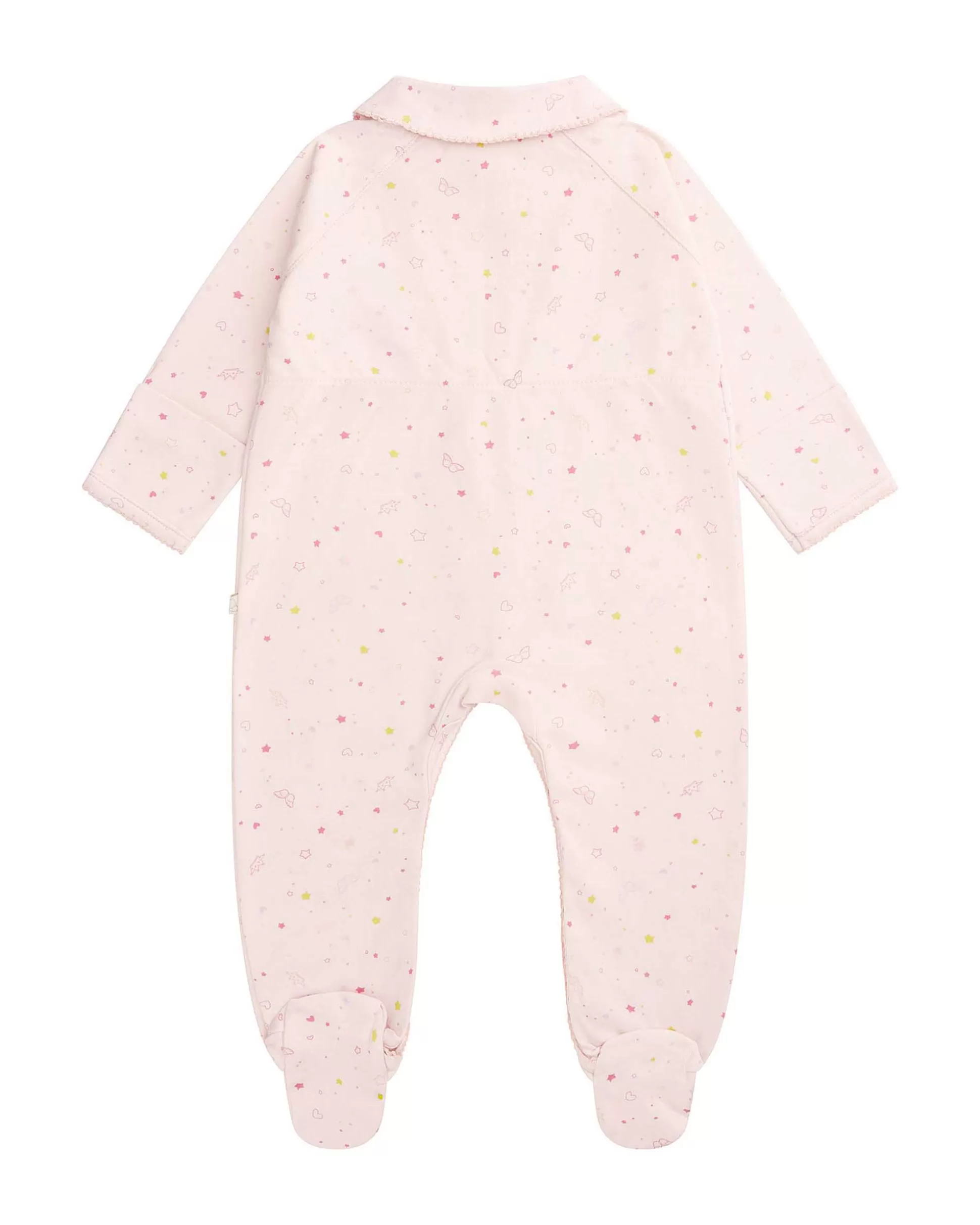 Store Star & Crown Sleepsuit - Pink Baby Baby Girl