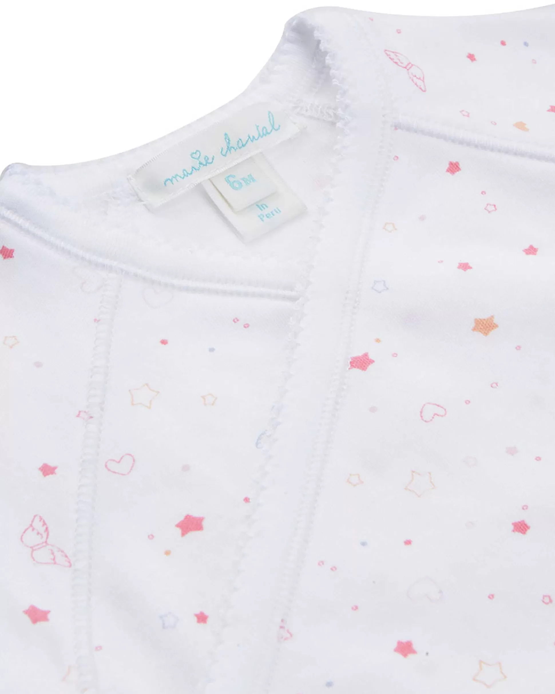 Clearance Star & Crown Wrap Onesie - Pink Baby Baby Girl