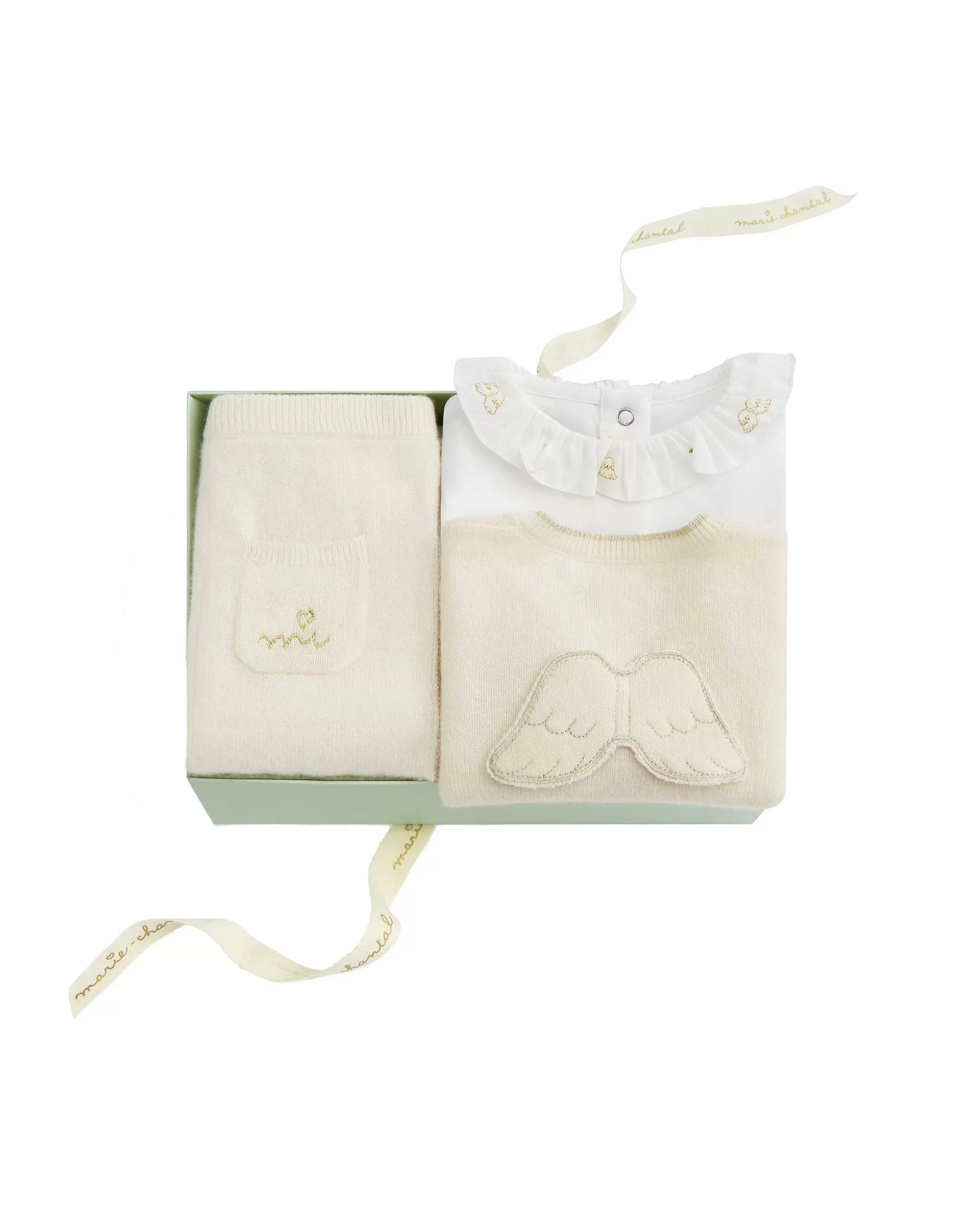 Sale The Little Cashmere Gift Set - Cream Gifts Gift Sets