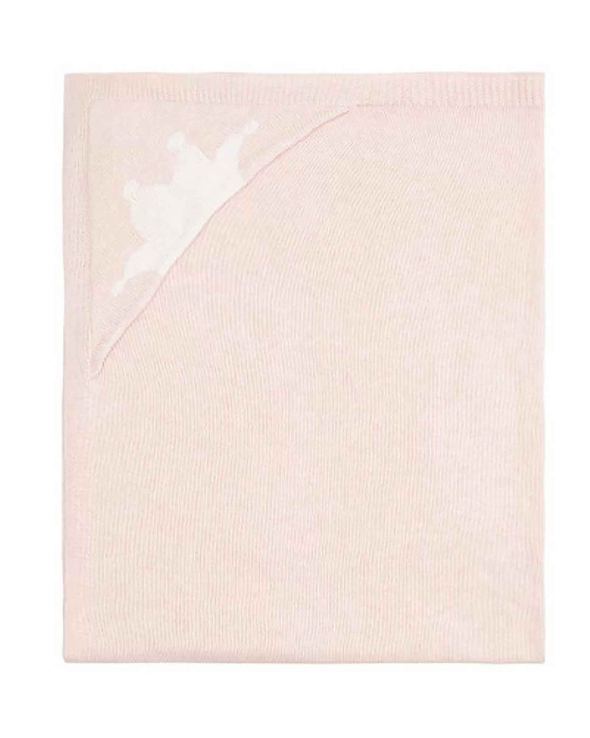 Outlet Tino Crown Knitted Blanket - Pale Pink Baby Baby Girl